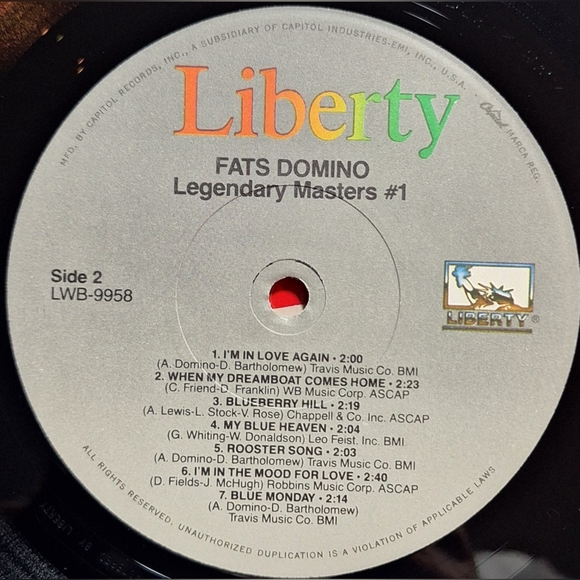 FATS DOMINO LP vinyl - Picture 7 of 12